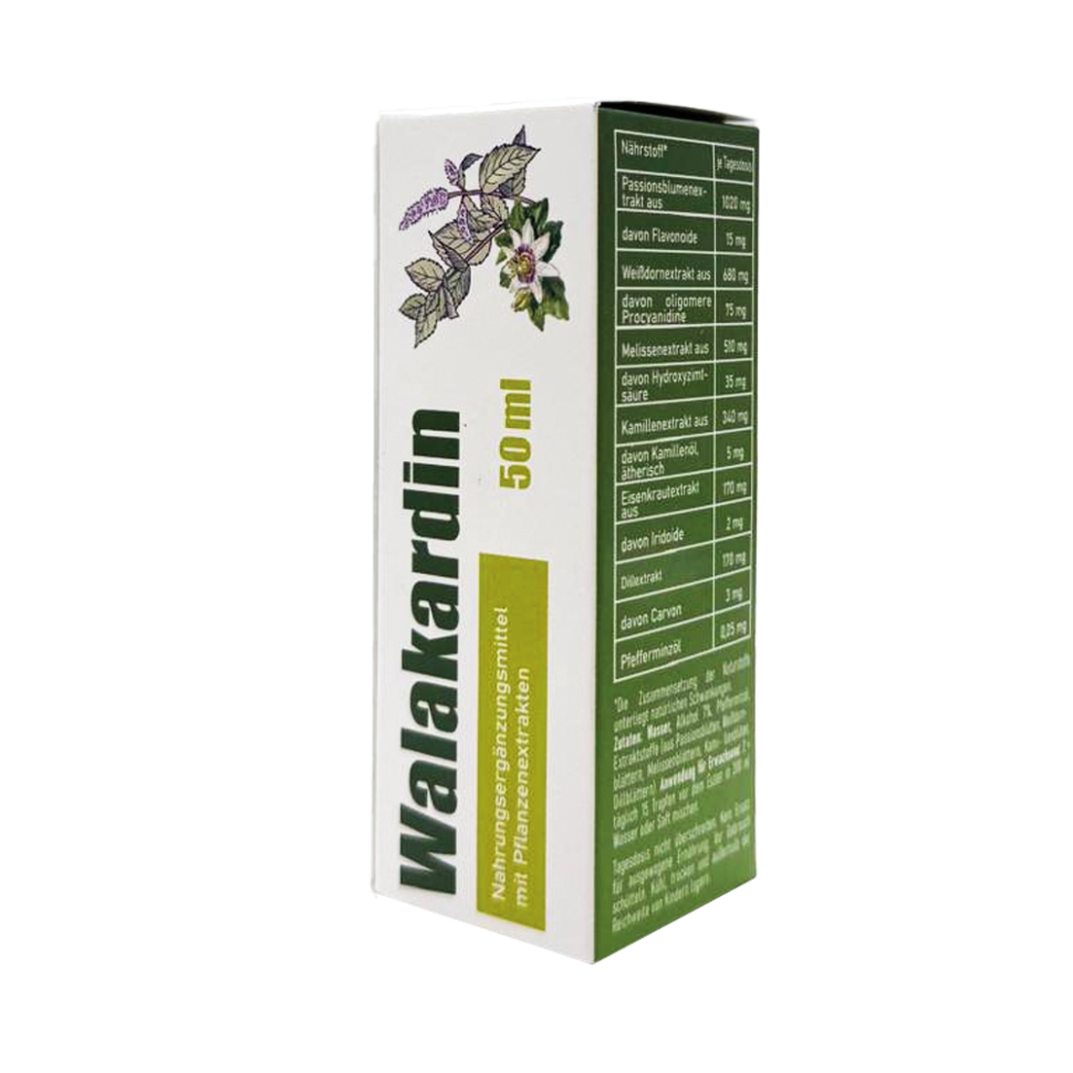 Валaкaрдин, 50 мл, многоязычная упаковка: RU, EN, FR, NL, ES, IT фото 1 — Интернет каталог PriceOK