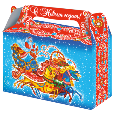 Складная подарочная упаковка Вихрь, 500 гр, картонная коробка для подарков — Интернет каталог PriceOK