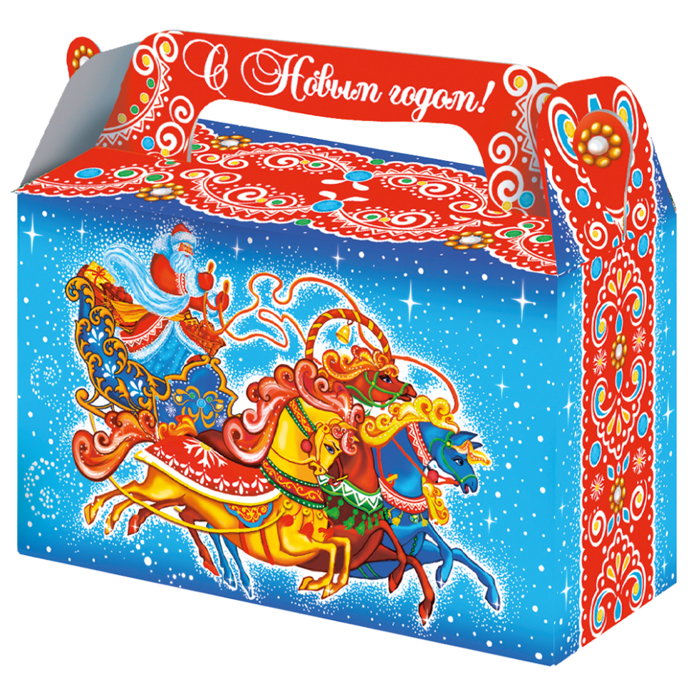 Складная подарочная упаковка Вихрь, 500 гр, картонная коробка для подарков фото 1 — Интернет каталог PriceOK