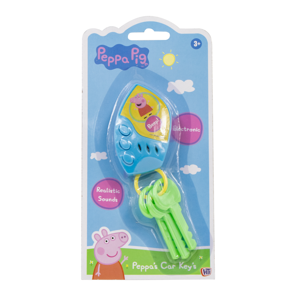 Автомобильный ключ со звуком Peppa Pig фото 1 — Интернет каталог PriceOK