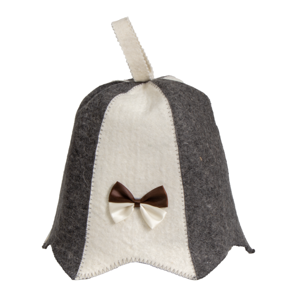 Шапочка банная Джентельмен войлок, В - 26 см фото 1 — Интернет каталог PriceOK