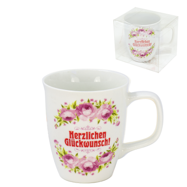 Кружка Herzlichen Glückwunsch!, 0,4 л — Интернет каталог PriceOK