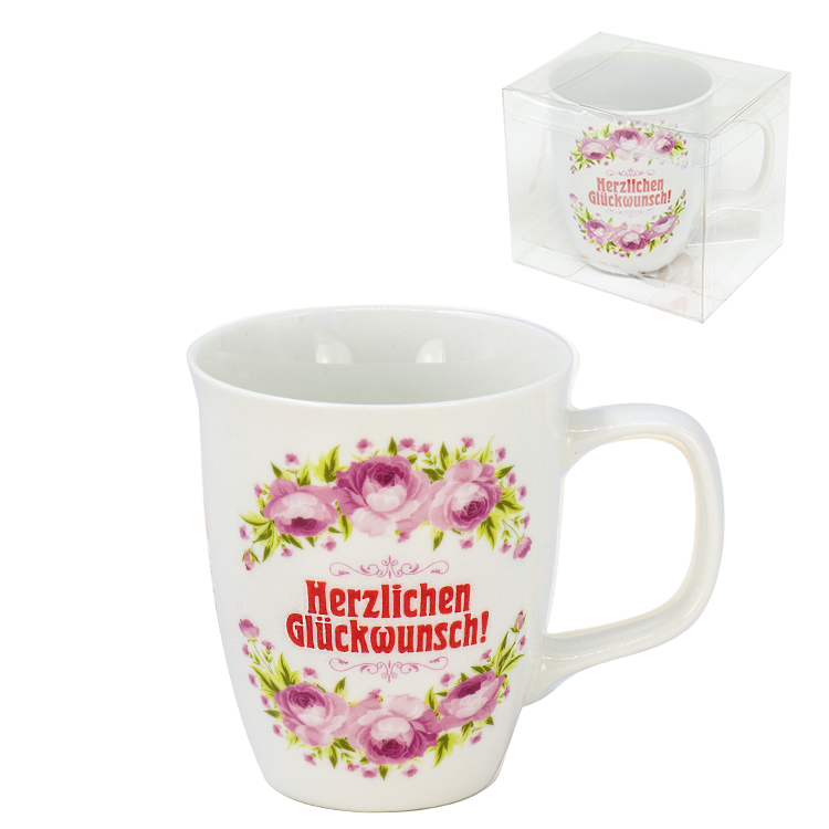 Кружка Herzlichen Glückwunsch!, 0,4 л фото 1 — Интернет каталог PriceOK