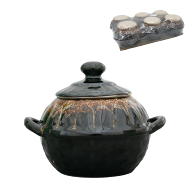 Горшок для выпекания 0,6 л корзинка (набор из 6 горшков) — Интернет каталог PriceOK