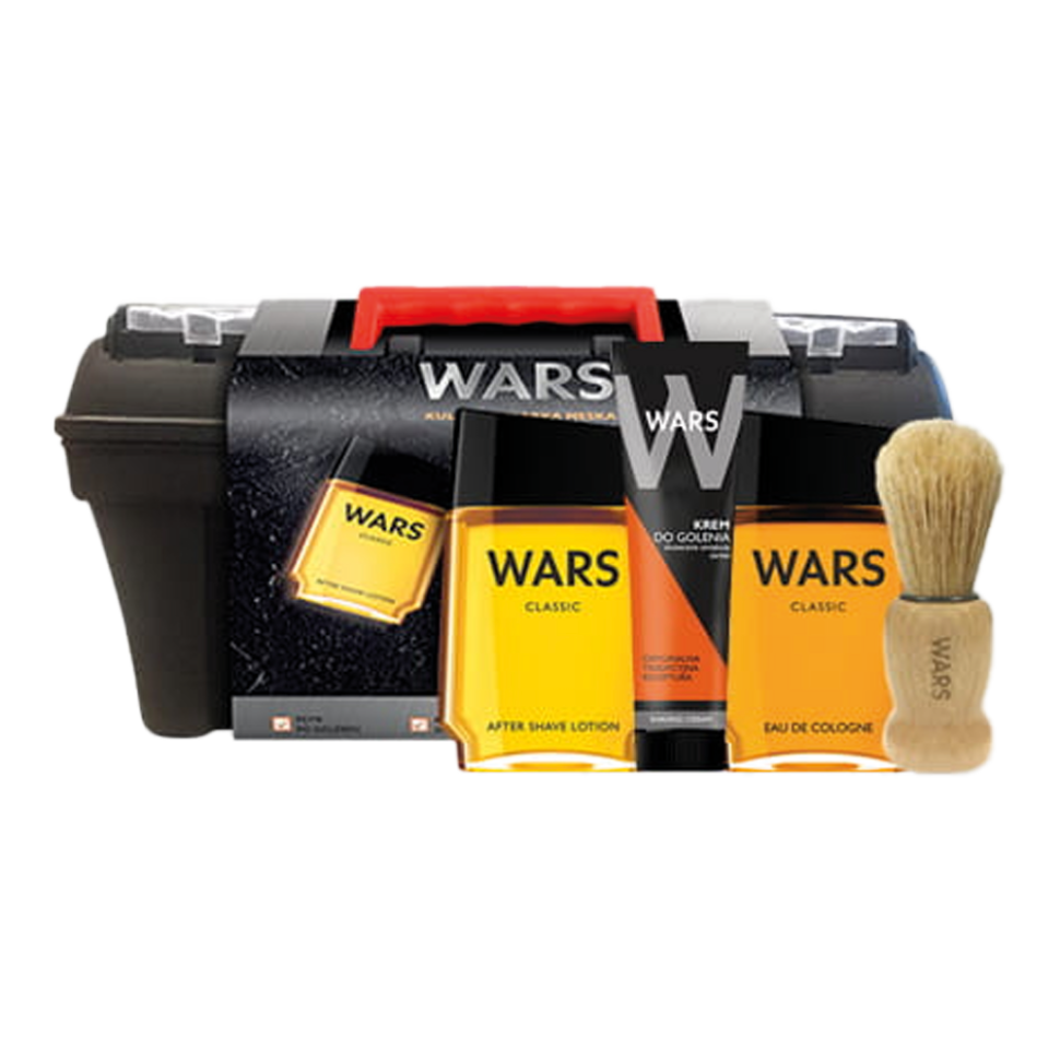 WARS Classic мужской подарочный набор косметики, 3 предмета + кисть для бритья фото 1 — Интернет каталог PriceOK