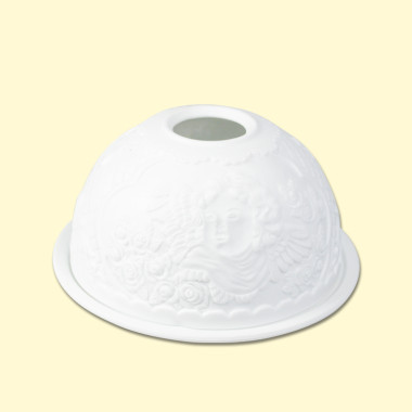 Подсвечник из порцелана - с ангелами, из двух частей, Д -12 см, В - 9 см — Интернет каталог PriceOK