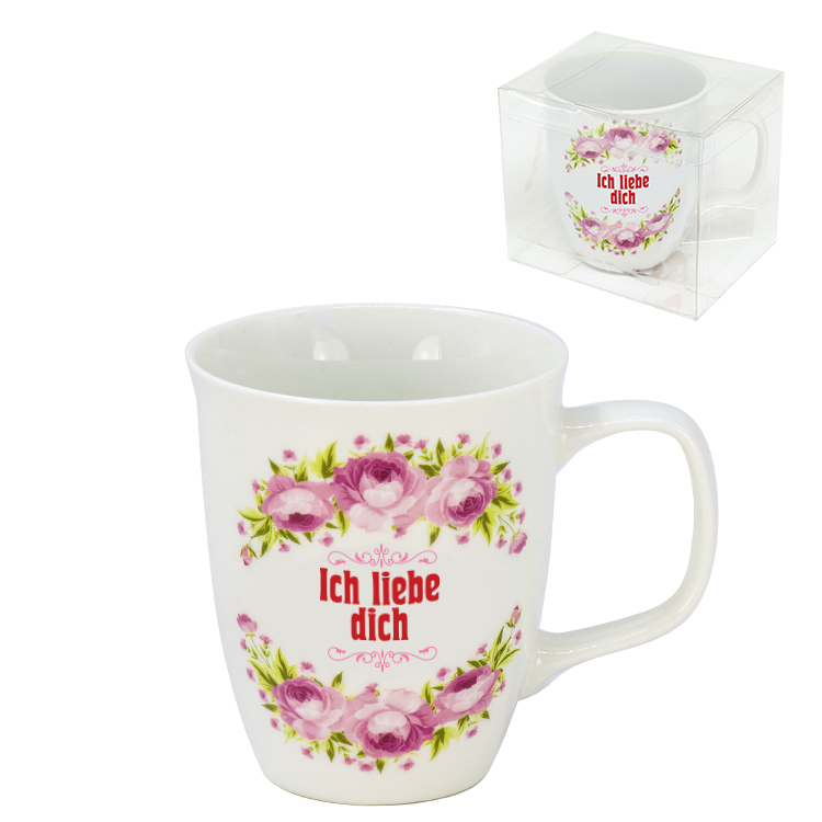 Кружка Ich liebe dich, 0,4 л фото 1 — Интернет каталог PriceOK