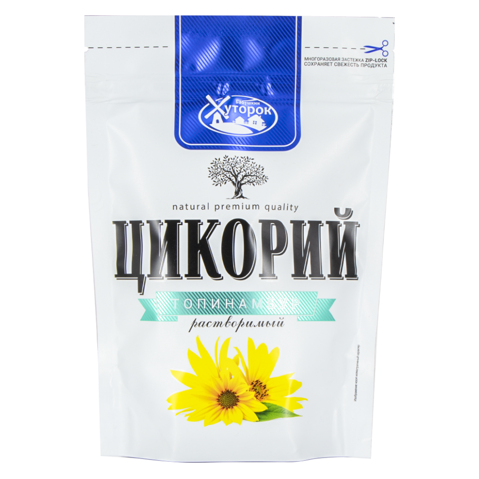 Цикорий порошок ТОПИНАМБУР БАБУШКИН ХУТОРОК Пакет с ЗИП застежкой, 100 г фото 1 — Интернет каталог PriceOK