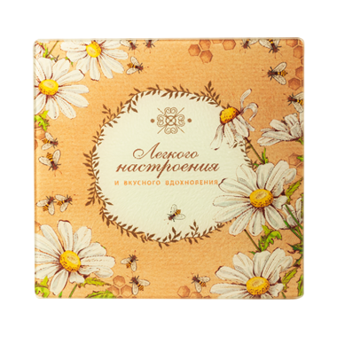 Многофункциональная стеклянная доска Легкого настроения из закалённого стекла, 20 х 20 см — Интернет каталог PriceOK