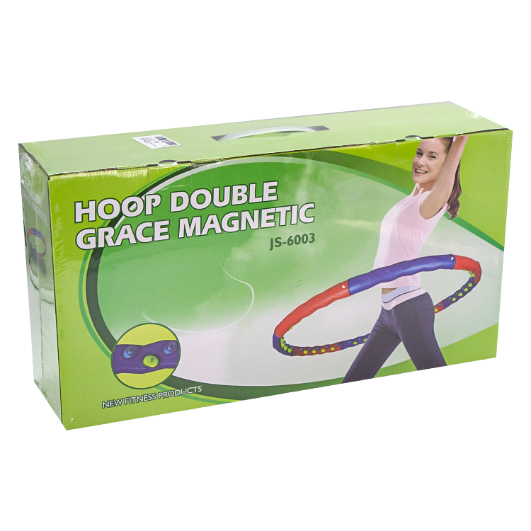 Массажный обруч двойной Hoop Double JS-6003, 1,45 кг фото 1 — Интернет каталог PriceOK