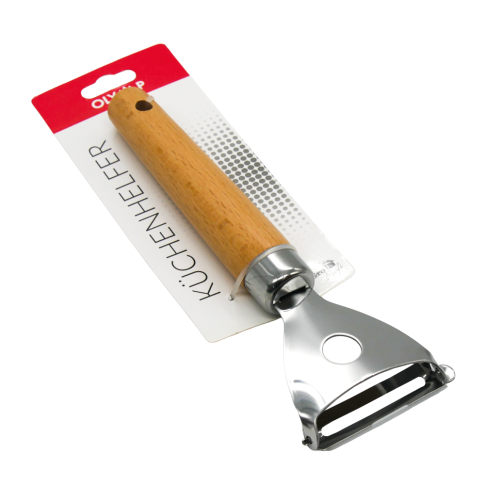 Нож для чистки овощей и фруктов 18 см, дерево, сталь фото 1 — Интернет каталог PriceOK