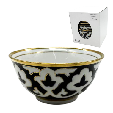 Набор киссэ Пахта Гул 6 шт, белый-синий-золото, Узбекистан, диаметр 14 см — Интернет каталог PriceOK