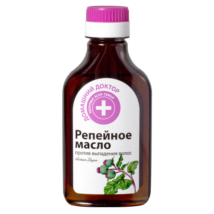Репейное масло Домашний доктор, против выпадения волос, 100 мл фото 1 — Интернет каталог PriceOK