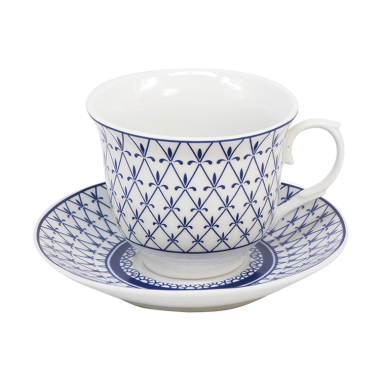 Чайный сервиз Белые Ночи 12 частей (6 чашек+6 блюдец) — Интернет каталог PriceOK