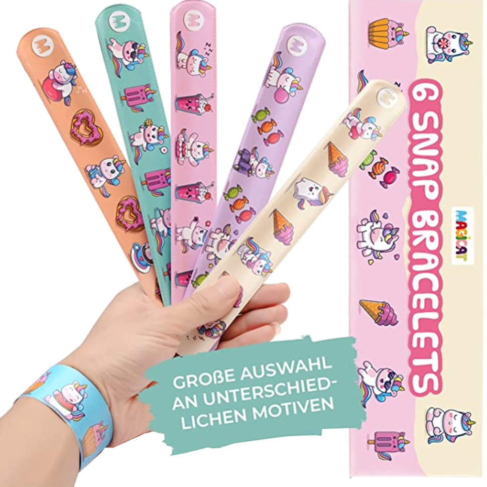 Набор из 6 браслетов Magicat Unicorn Snap фото 1 — Интернет каталог PriceOK