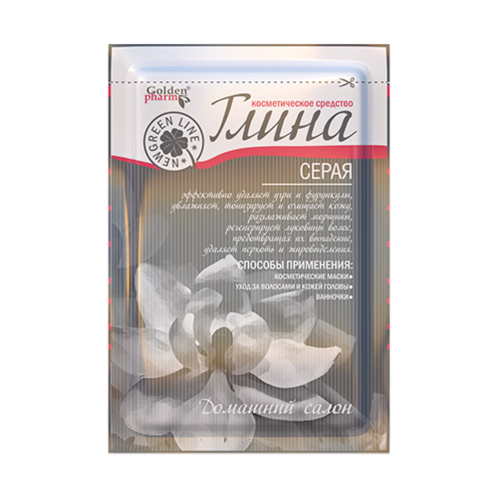 Глина косметическая серая, 60 г фото 1 — Интернет каталог PriceOK