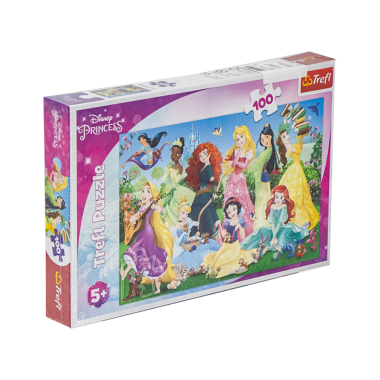 Пазлы для детей от 5 лет малышей Очаровательные принцессы 100 элементов — Интернет каталог PriceOK