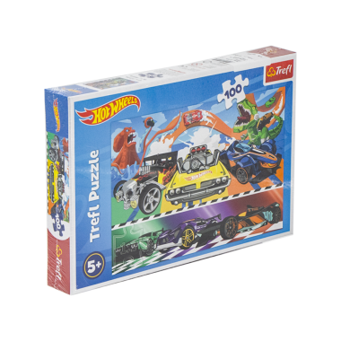 Пазлы для детей от 5 лет малышей Hot Wheel 100 элементов — Интернет каталог PriceOK