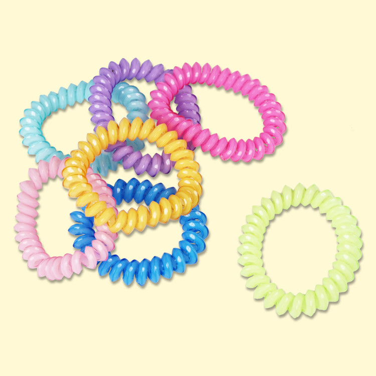 Резинки для волос, разноцветные, 100 штук, пластик фото 1 — Интернет каталог PriceOK