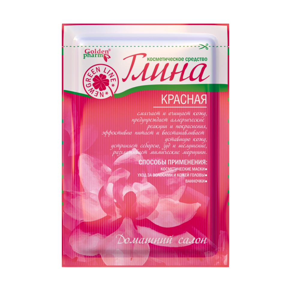 Глина косметическая красная, 60 г фото 1 — Интернет каталог PriceOK
