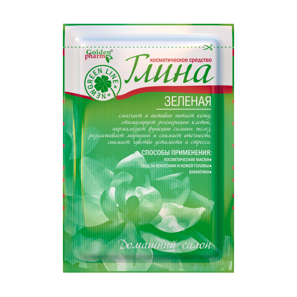 Глина косметическая зеленая, 60 г фото 1 — Интернет каталог PriceOK