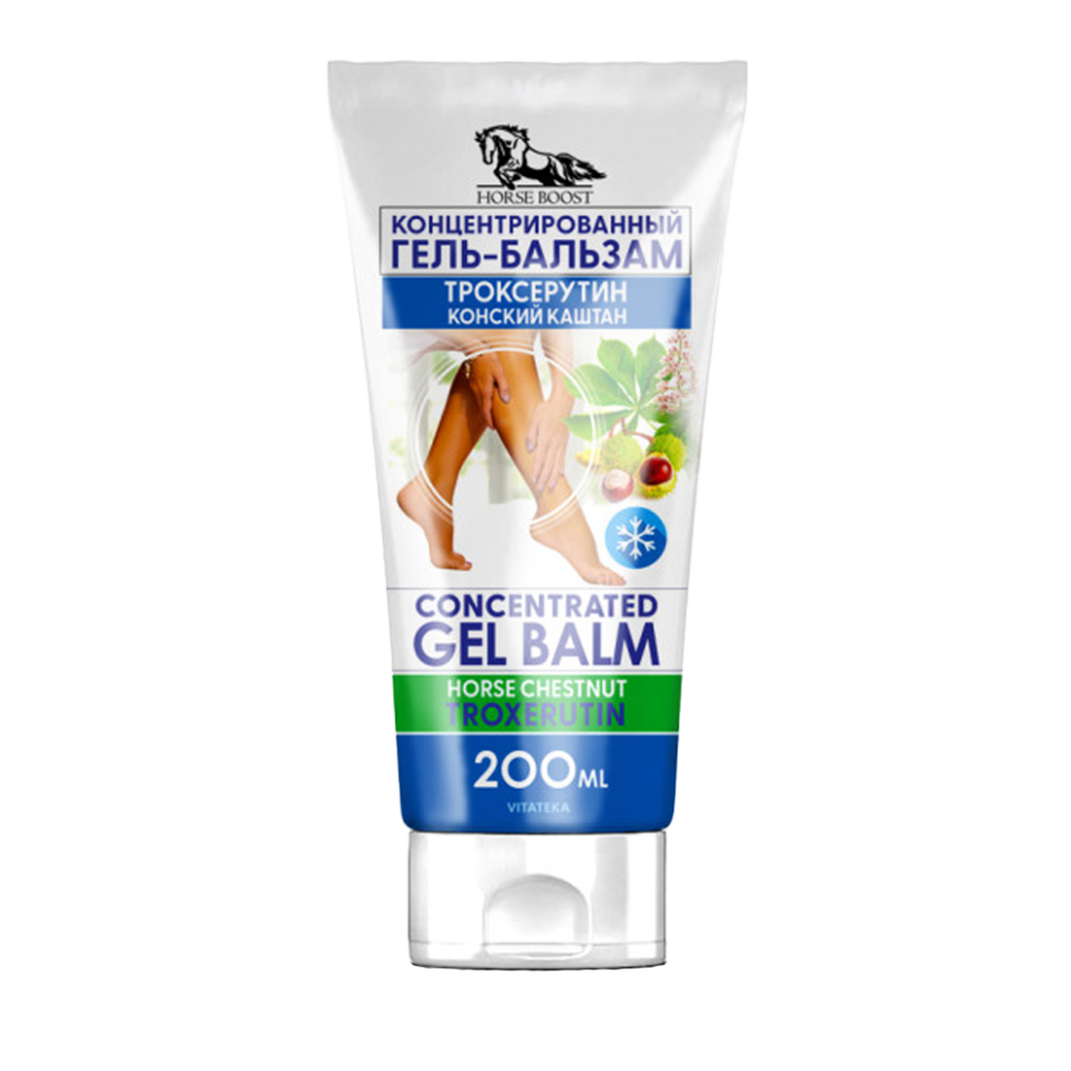 Гель-бальзам конский каштан + троксерутин, 200 мл фото 1 — Интернет каталог PriceOK