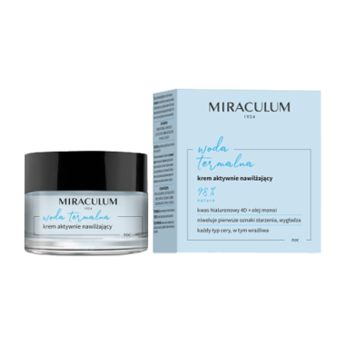 Miraculum Термальная вода. Крем для лица ночной активно увлажняющий, 50 мл — Интернет каталог PriceOK