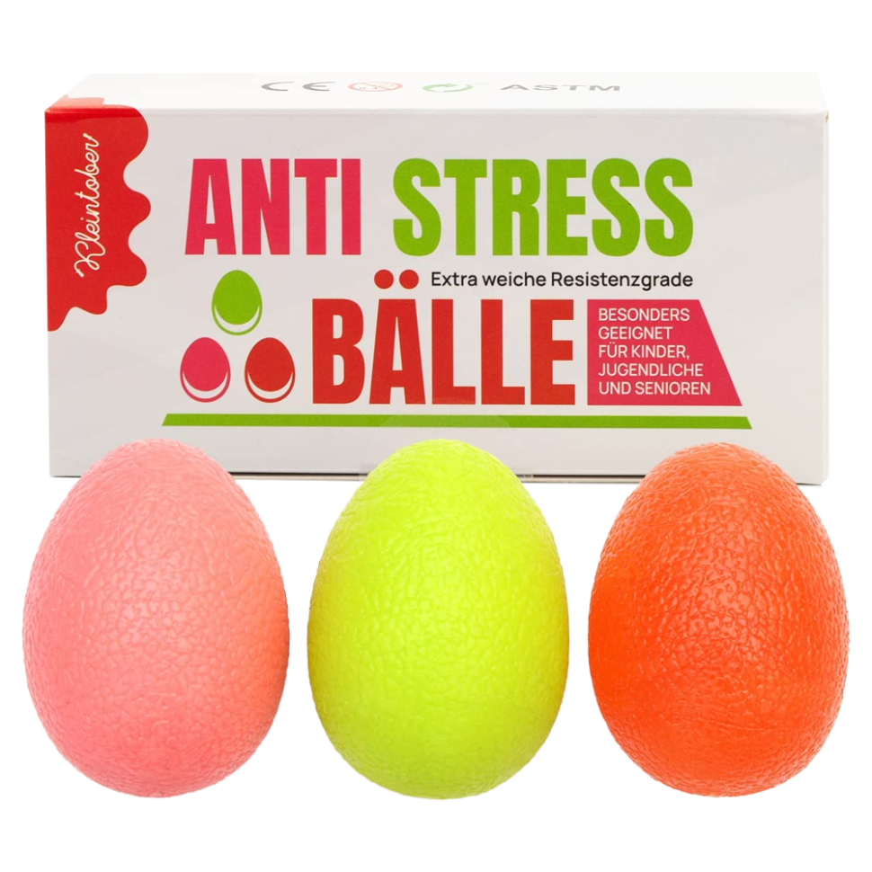 Антистрессовые шарики в форме яйца 3 шт фото 1 — Интернет каталог PriceOK