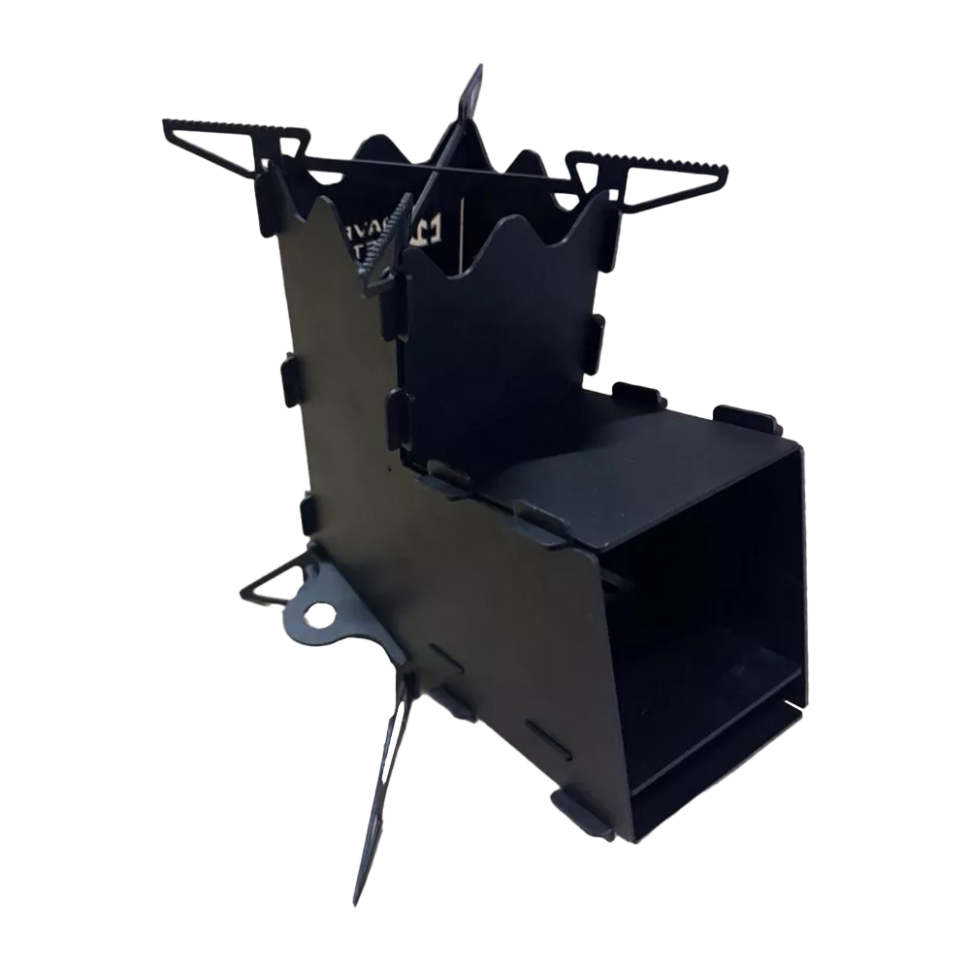 Печь ракетная разборная щепочница высота 25 x 9 x 22,4 см, сталь 2 мм фото 1 — Интернет каталог PriceOK