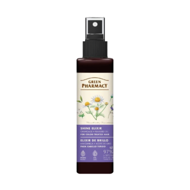 Эликсир-блеск Зеленая Аптека с ромашкой и льняным маслом для окрашенных волос, 150 мл — Интернет каталог PriceOK
