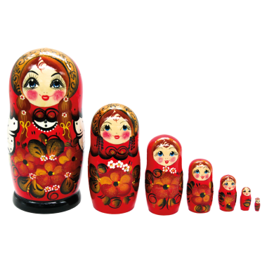 Матрёшка Золотой платок M7 21 см — Интернет каталог PriceOK