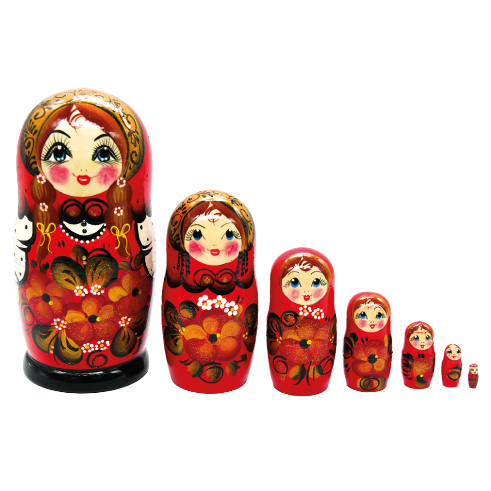 Матрёшка Золотой платок M7 21 см фото 1 — Интернет каталог PriceOK