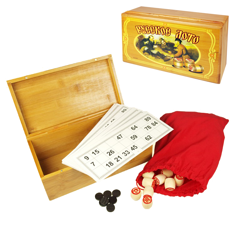 Игра Русское Лото в деревянном сундучке фото 1 — Интернет каталог PriceOK