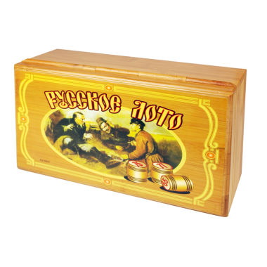 Игра Русское Лото в деревянном сундучке — Интернет каталог PriceOK