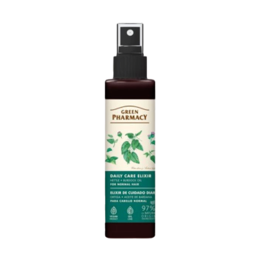 Эликсир для ежедневного ухода Зелёная Аптека с крапивой и репейным маслом для нормальных волос, 15 — Интернет каталог PriceOK