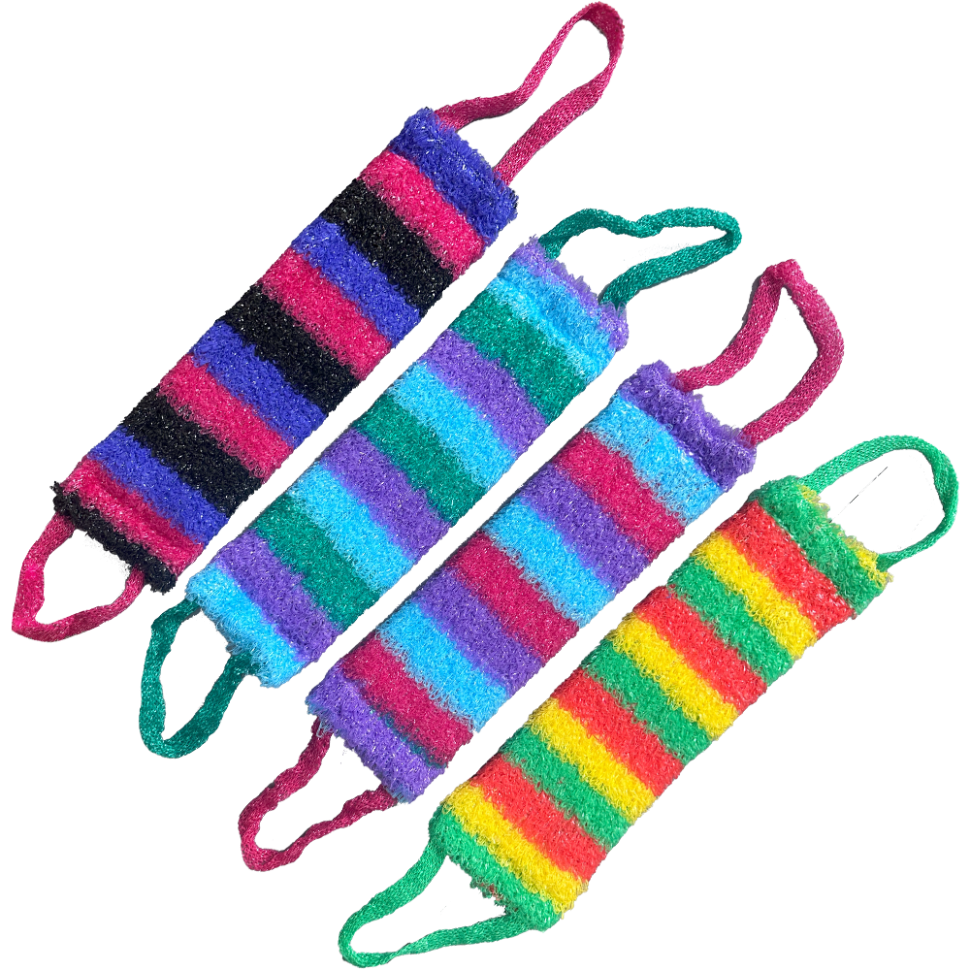 Мочалка Радуга 40 x 10 см разные цвета фото 1 — Интернет каталог PriceOK