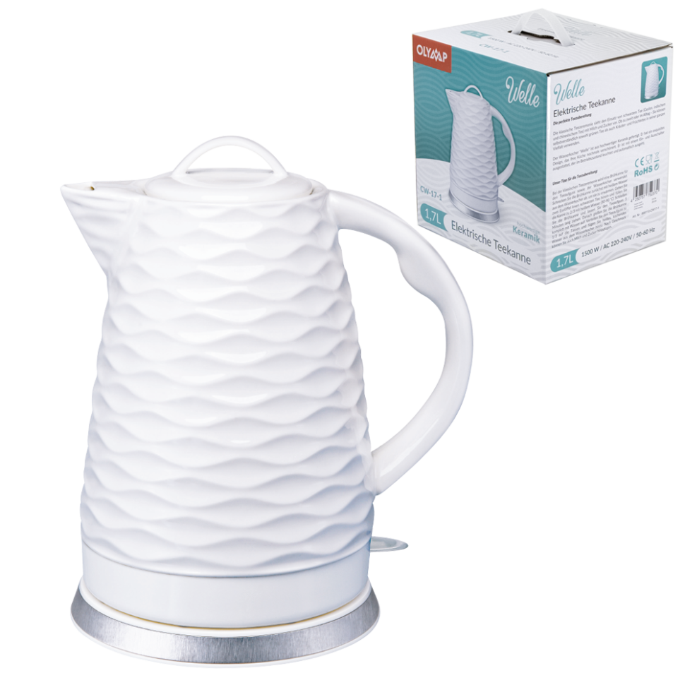Электрочайник - Welle 1,7 л 1500W, керамический фото 1 — Интернет каталог PriceOK