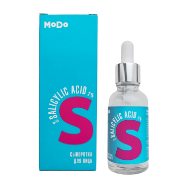 Сыворотка для лица MODO c Салициловой кислотой, 30 мл — Интернет каталог PriceOK
