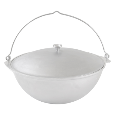 Казан татарский походный с дужкой 7 л, диаметр 33,5 cм, высота 16 см, 2,55кг — Интернет каталог PriceOK