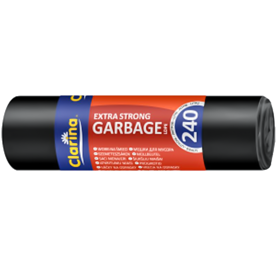 Мешки для мусора CLARINA 240 л, 10 шт. Очень прочные фото 1 — Интернет каталог PriceOK