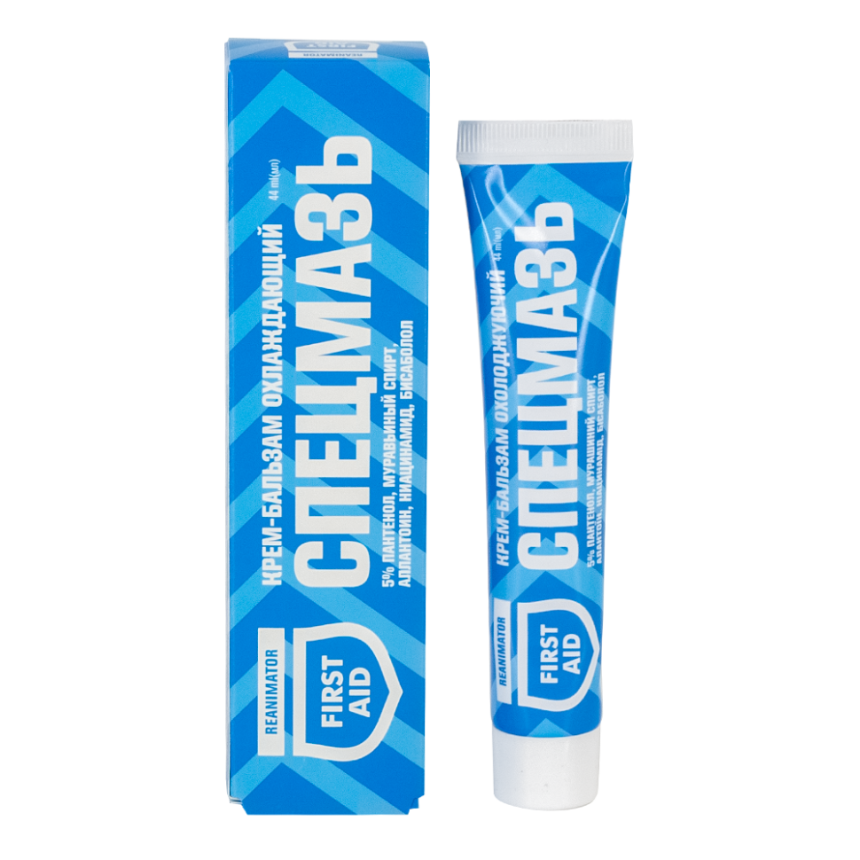 Крем - Бальзам Спецмазь охлаждающий для тела, 44 мл фото 1 — Интернет каталог PriceOK