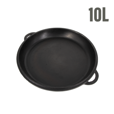 Крышка сковорода чугунная для казана 10 литров — Интернет каталог PriceOK
