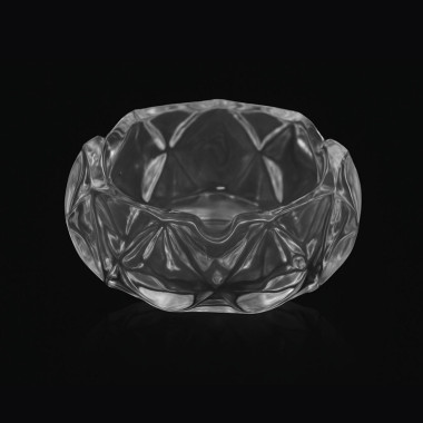 Пепельница из стекла граненая 12 x 5 см — Интернет каталог PriceOK