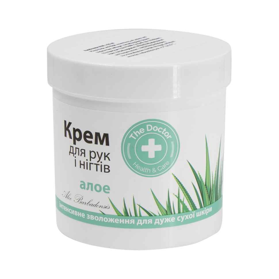 Крем для рук и ногтей Домашний доктор алоэ, интенсивное увлажнение для очень сухой кожи, 250 мл фото 1 — Интернет каталог PriceOK
