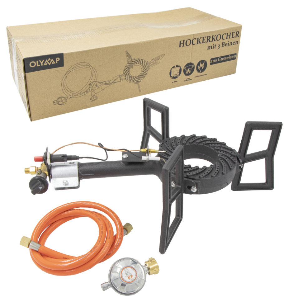 Газовая горелка с 3-мя ножками из чугуна для казана и учага от 12 л и большего размера фото 1 — Интернет каталог PriceOK