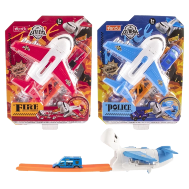 Самолет 18,5 см с набором для стрельбы, 2 цвета в сортименте — Интернет каталог PriceOK