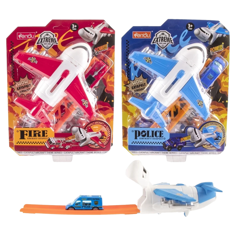 Самолет 18,5 см с набором для стрельбы, 2 цвета в сортименте фото 1 — Интернет каталог PriceOK