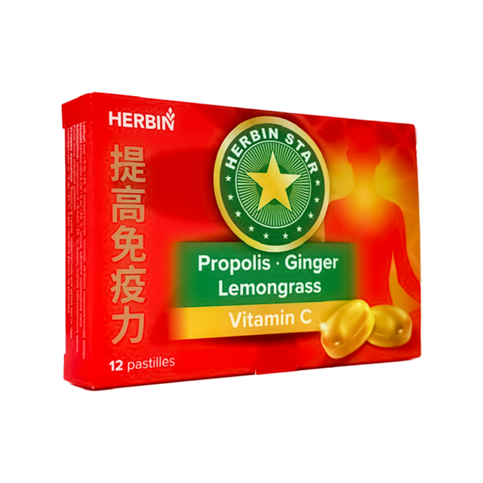 Леденцы HERBIN Star для горла Прополис Имбирь Витамин C, 12 шт фото 1 — Интернет каталог PriceOK