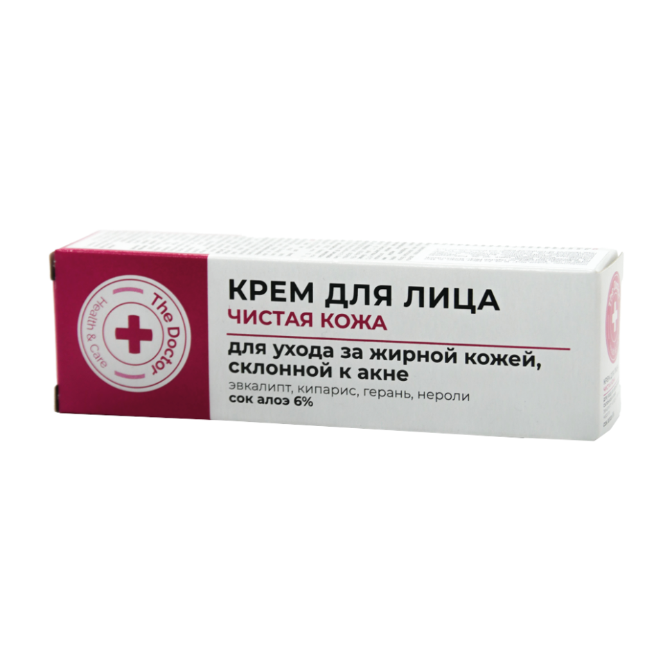 Крем для лица чистая кожа Домашний Доктор Health&Care, 30 мл фото 1 — Интернет каталог PriceOK