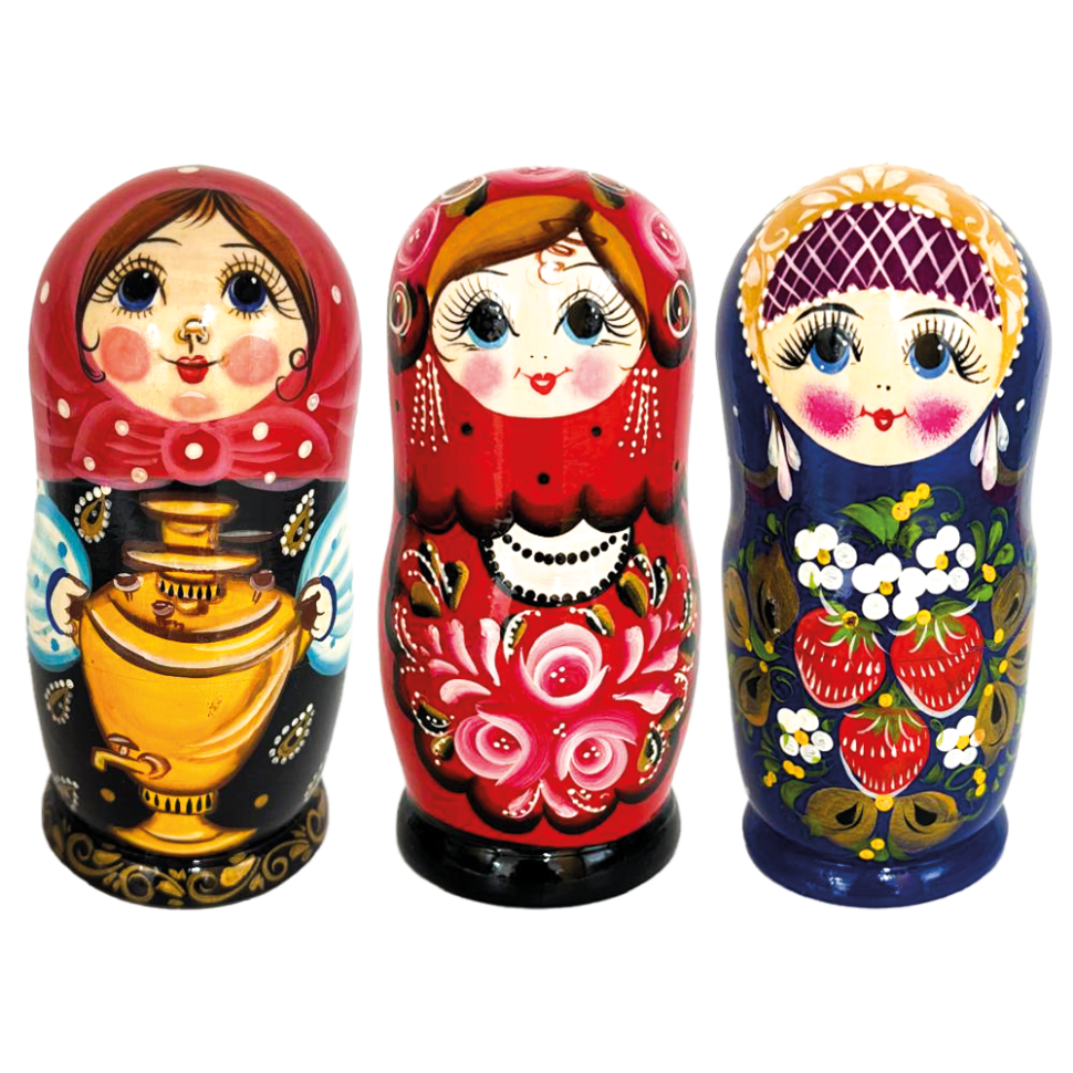 Матрёшка M5, примерный размер - 18 см, различные дизайны фото 1 — Интернет каталог PriceOK